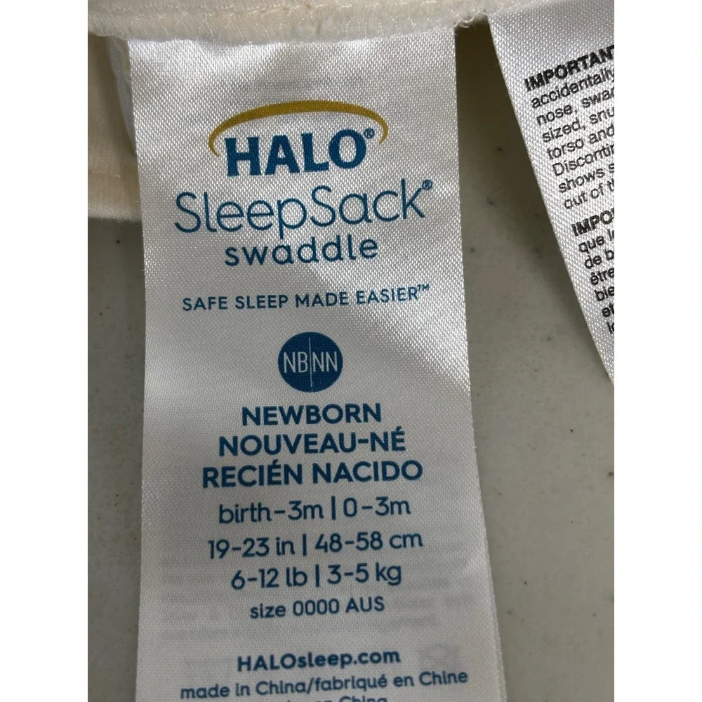 Halo sleepsack swaddle